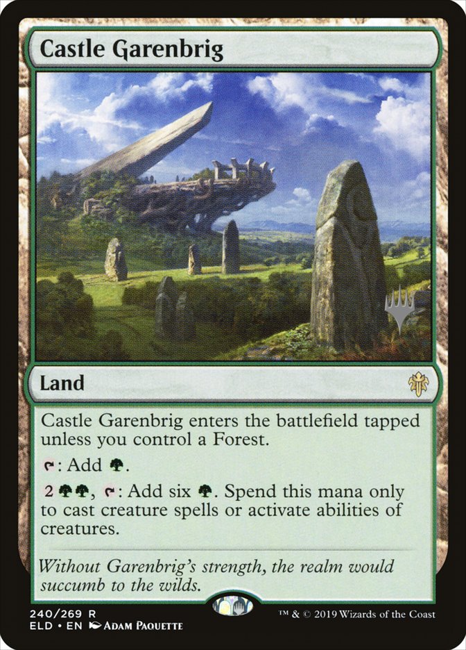 Castle Garenbrig (Promo Pack) [Throne of Eldraine Promos] | Good Games Cannington