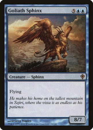 Goliath Sphinx [Worldwake] | Good Games Cannington