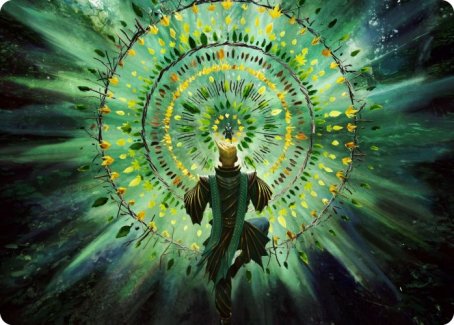 Verdant Mastery Art Card [Strixhaven: School of Mages Art Series] | Good Games Cannington