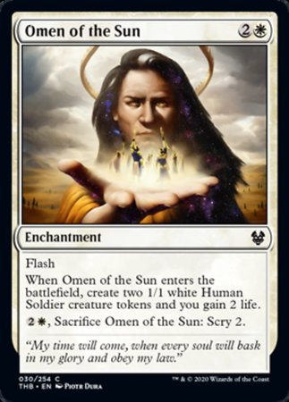 Omen of the Sun [Theros Beyond Death] | Good Games Cannington