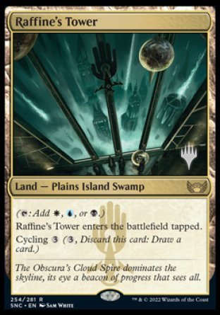 Raffine's Tower (Promo Pack) [Streets of New Capenna Promos] | Good Games Cannington