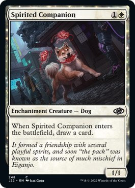 Spirited Companion [Jumpstart 2022] | Good Games Cannington