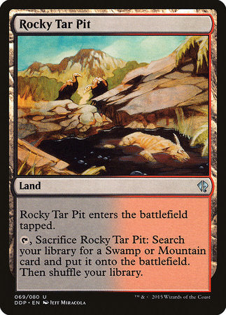 Rocky Tar Pit [Duel Decks: Zendikar vs. Eldrazi] | Good Games Cannington