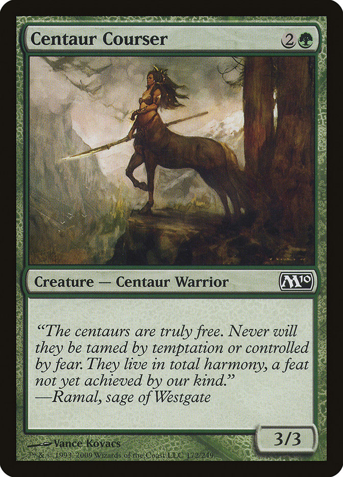 Centaur Courser [Magic 2010] | Good Games Cannington