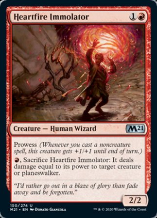 Heartfire Immolator [Core Set 2021] | Good Games Cannington
