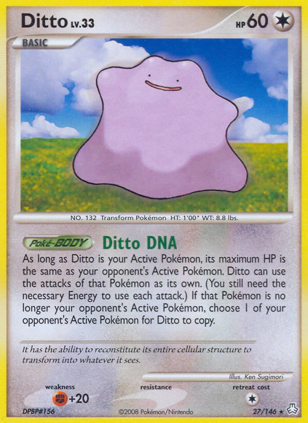 Ditto (27/146) [Diamond & Pearl: Legends Awakened] | Good Games Cannington