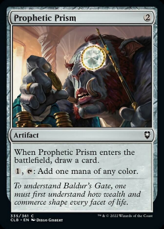 Prophetic Prism [Commander Legends: Battle for Baldur's Gate] | Good Games Cannington