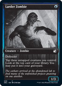 Larder Zombie [Innistrad: Double Feature] | Good Games Cannington