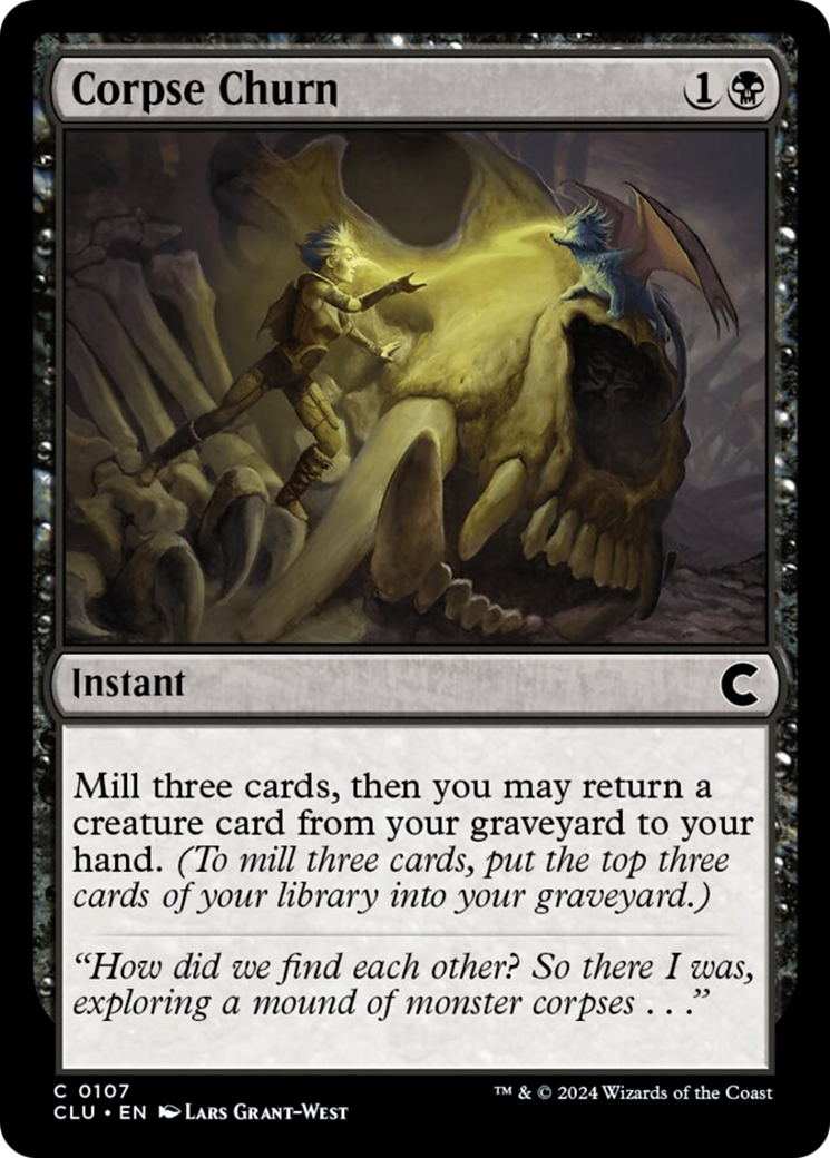 Corpse Churn [Ravnica: Clue Edition] | Good Games Cannington