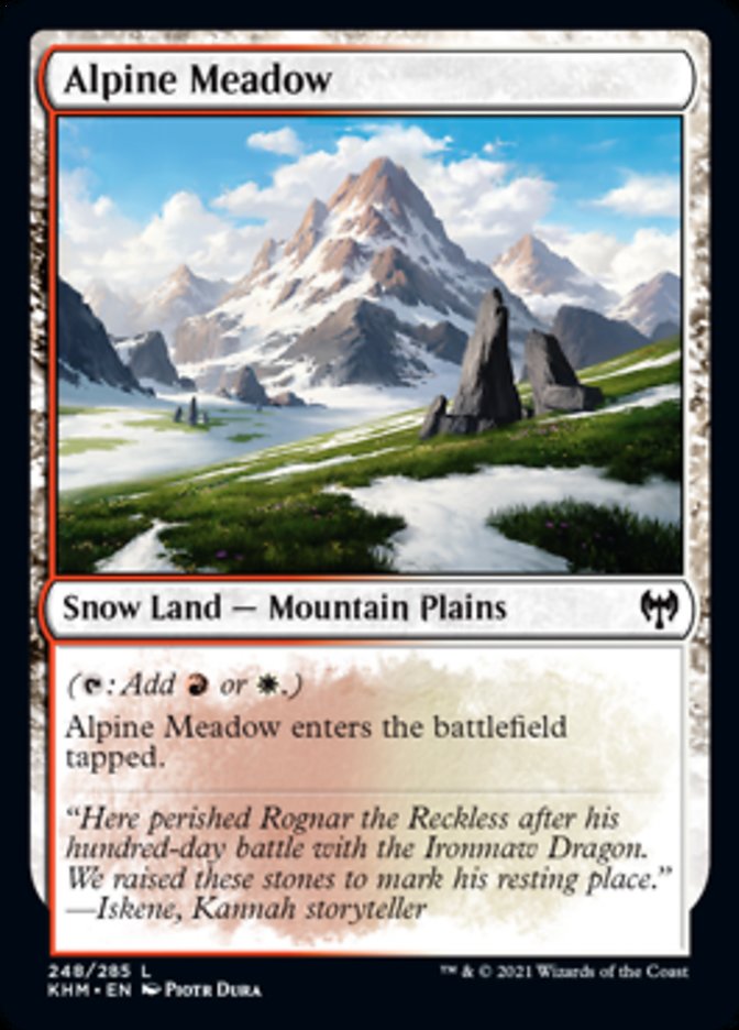 Alpine Meadow [Kaldheim] | Good Games Cannington