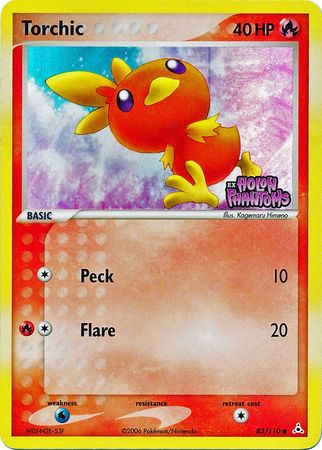 Torchic (83/110) (Stamped) [EX: Holon Phantoms] | Good Games Cannington
