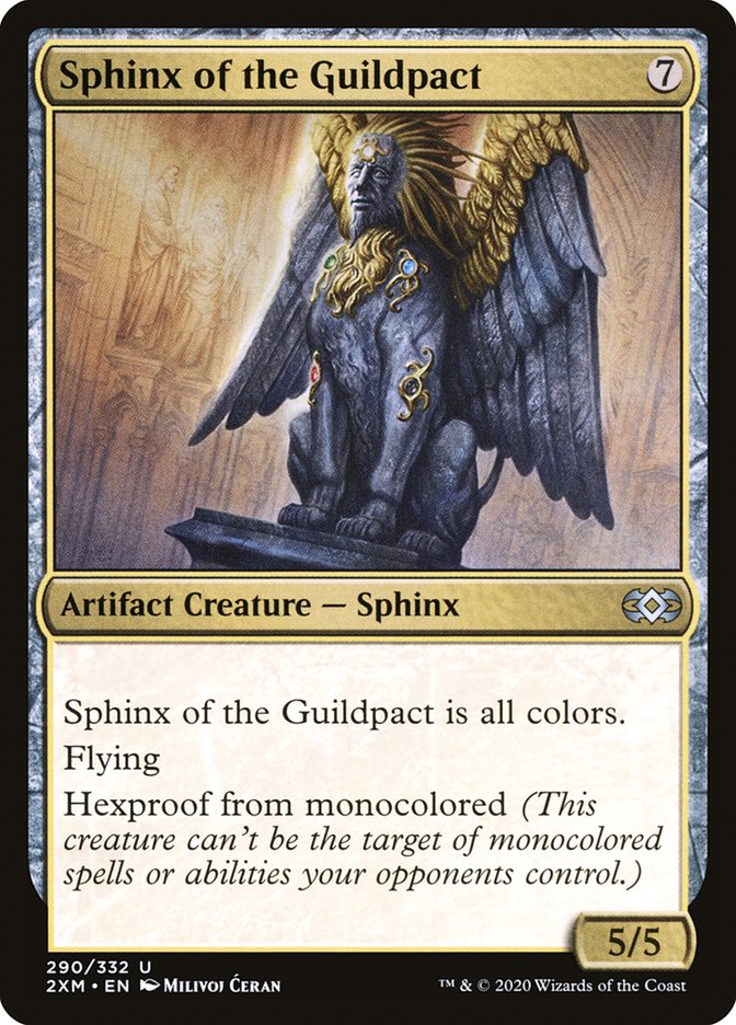 Sphinx of the Guildpact [Double Masters] | Good Games Cannington