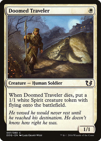 Doomed Traveler [Duel Decks: Blessed vs. Cursed] | Good Games Cannington