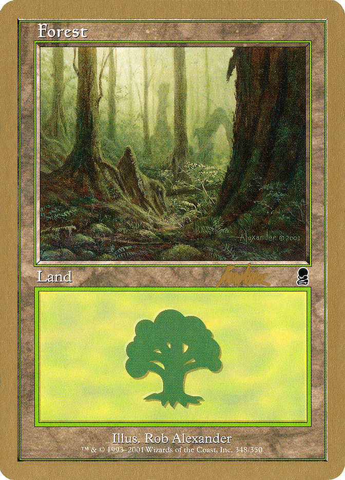 Forest (bk348) (Brian Kibler) [World Championship Decks 2002] | Good Games Cannington
