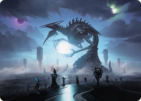Blue Sun's Zenith Art Card [Phyrexia: All Will Be One Art Series] | Good Games Cannington