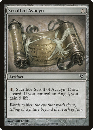 Scroll of Avacyn [Avacyn Restored] | Good Games Cannington