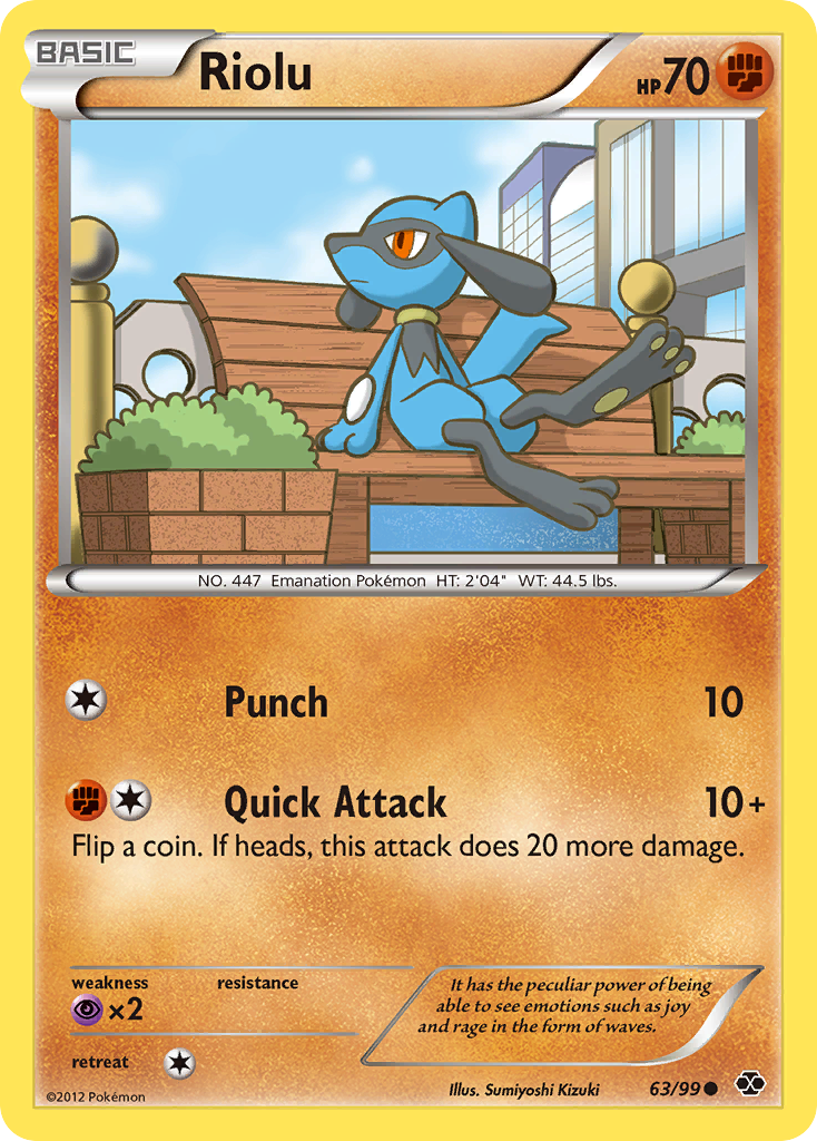Riolu (63/99) [Black & White: Next Destinies] | Good Games Cannington