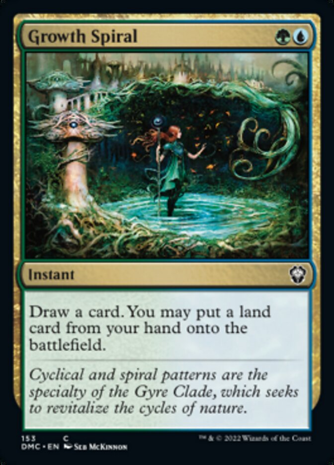 Growth Spiral [Dominaria United Commander] | Good Games Cannington