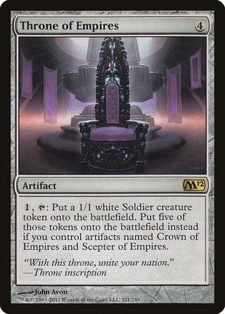 Throne of Empires [Magic 2012] | Good Games Cannington