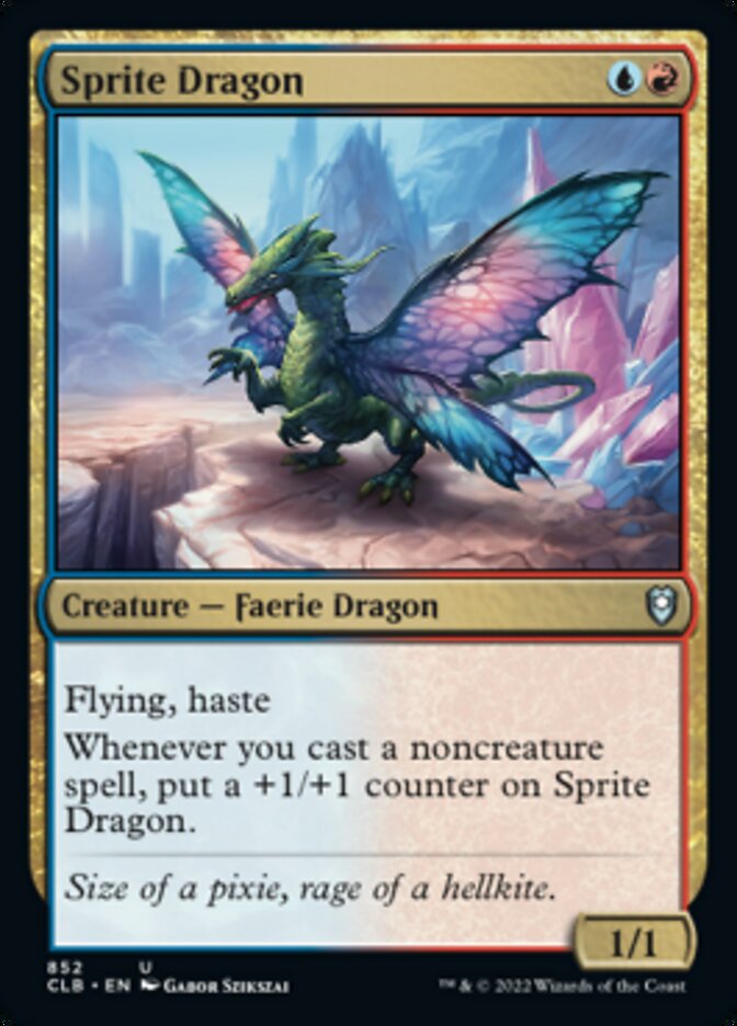 Sprite Dragon [Commander Legends: Battle for Baldur's Gate] | Good Games Cannington
