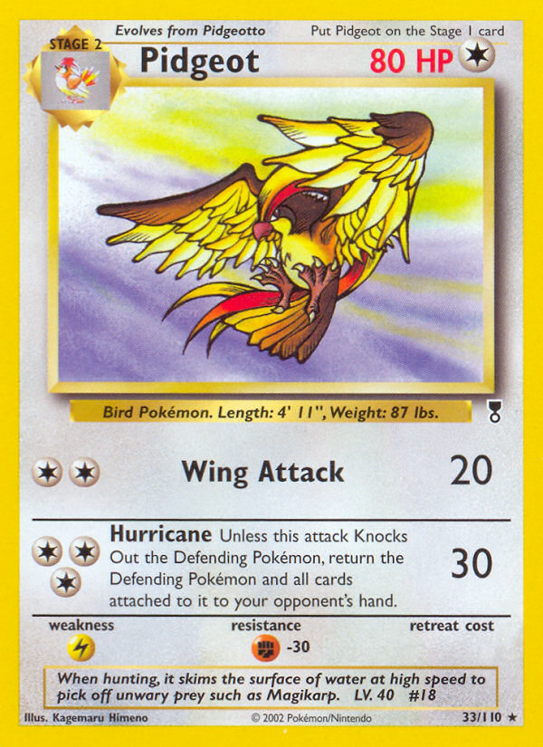 Pidgeot (33/110) [Legendary Collection] | Good Games Cannington
