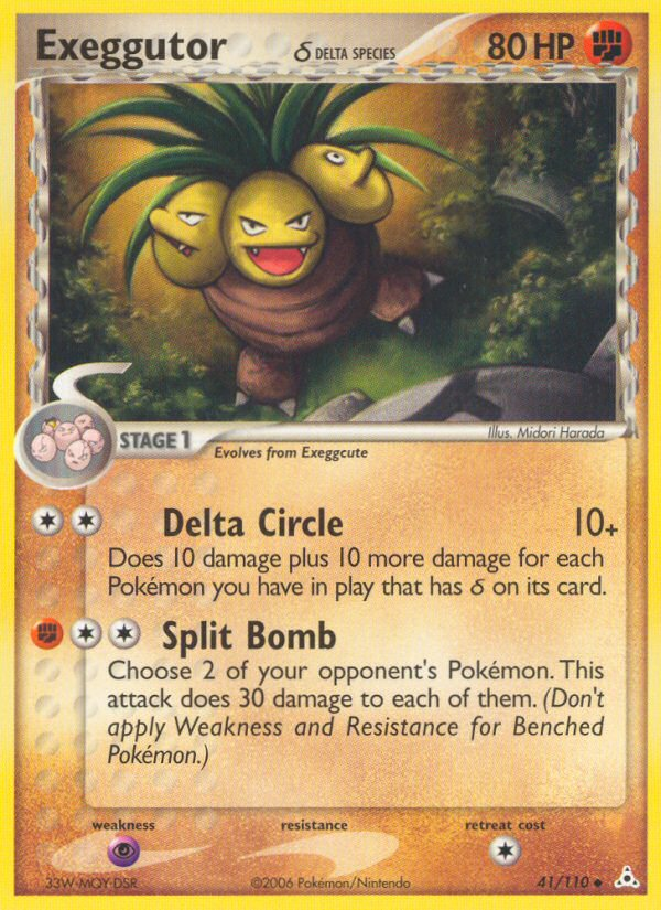 Exeggutor (41/110) (Delta Species) [EX: Holon Phantoms] | Good Games Cannington
