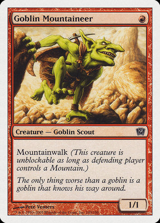 Goblin Mountaineer [Ninth Edition] | Good Games Cannington