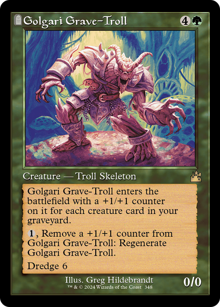 Golgari Grave-Troll (Retro Frame) [Ravnica Remastered] | Good Games Cannington