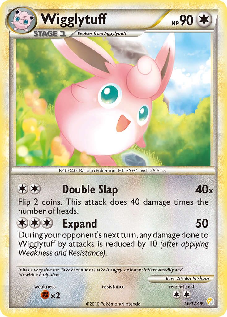 Wigglytuff (56/123) [HeartGold & SoulSilver: Base Set] | Good Games Cannington