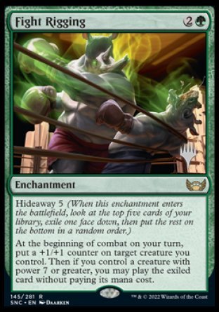 Fight Rigging (Promo Pack) [Streets of New Capenna Promos] | Good Games Cannington