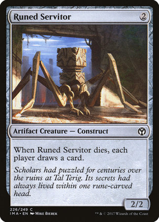Runed Servitor [Iconic Masters] | Good Games Cannington