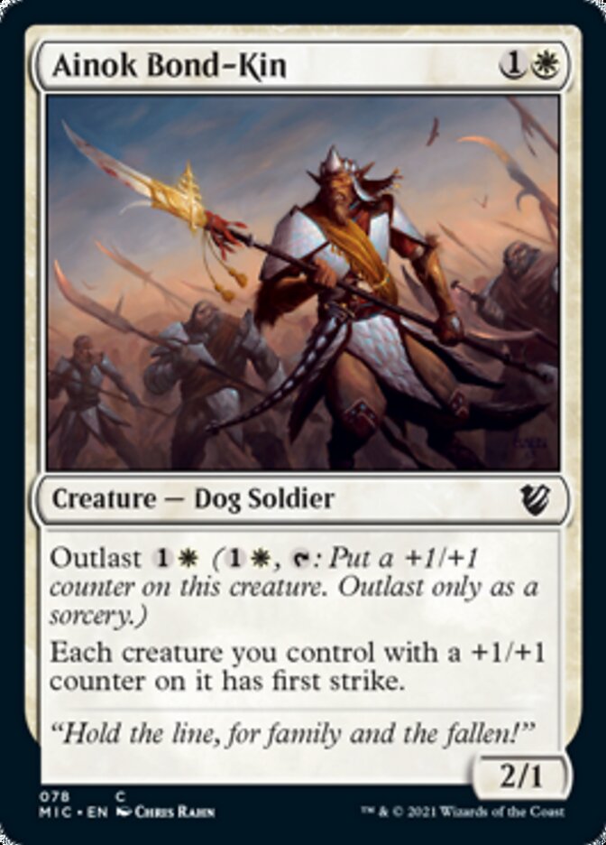 Ainok Bond-Kin [Innistrad: Midnight Hunt Commander] | Good Games Cannington
