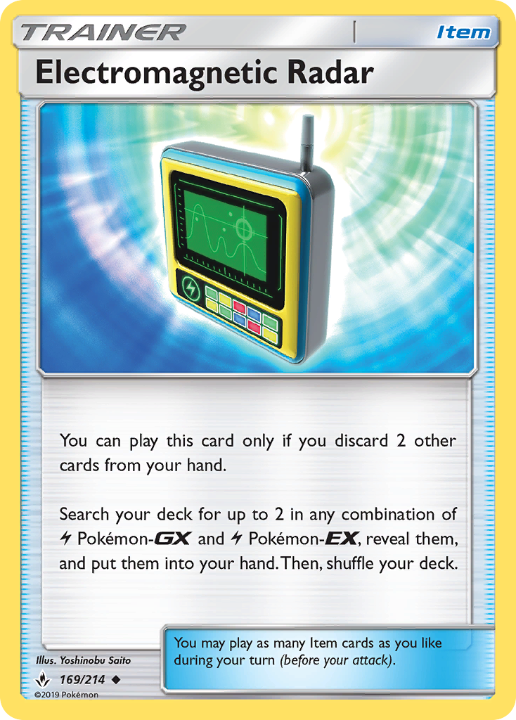 Electromagnetic Radar (169/214) [Sun & Moon: Unbroken Bonds] | Good Games Cannington