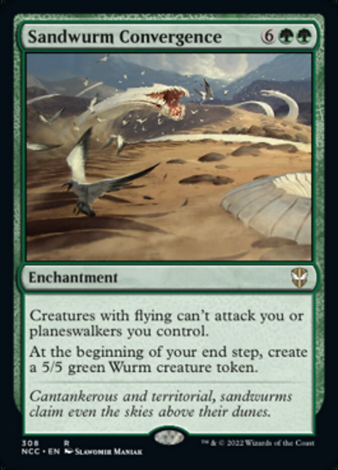 Sandwurm Convergence [Streets of New Capenna Commander] | Good Games Cannington
