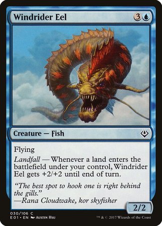 Windrider Eel [Archenemy: Nicol Bolas] | Good Games Cannington