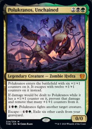 Polukranos, Unchained [Theros Beyond Death] | Good Games Cannington