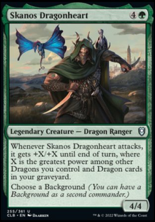 Skanos Dragonheart [Commander Legends: Battle for Baldur's Gate] | Good Games Cannington