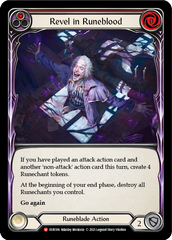 Revel in Runeblood [EVR106] (Everfest)  1st Edition Normal | Good Games Cannington