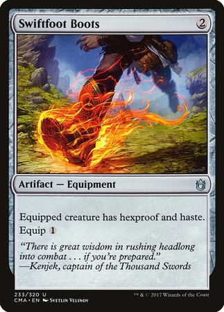 Swiftfoot Boots [Commander Anthology] | Good Games Cannington