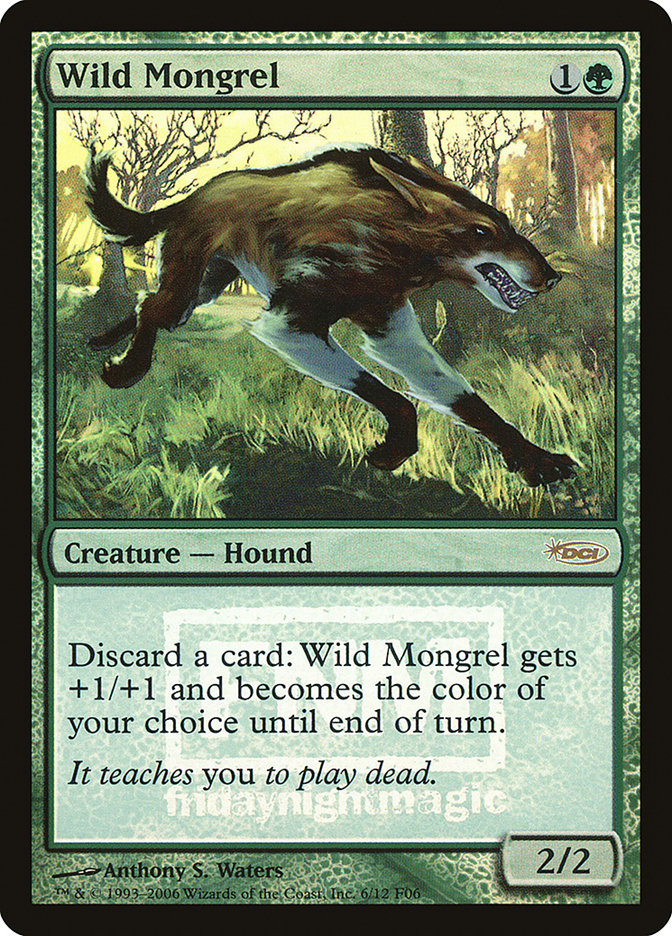 Wild Mongrel [Friday Night Magic 2006] | Good Games Cannington