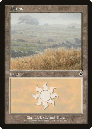 Plains (333) [Invasion] | Good Games Cannington