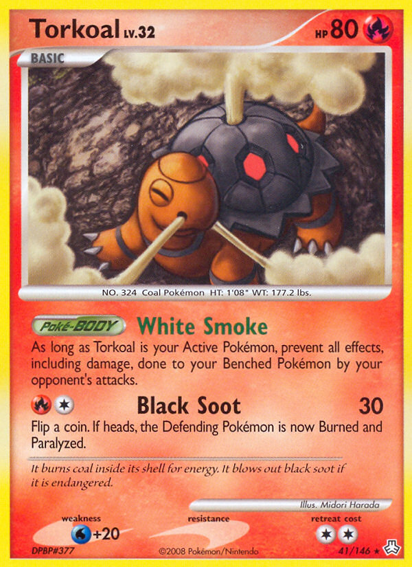 Torkoal (41/146) [Diamond & Pearl: Legends Awakened] | Good Games Cannington