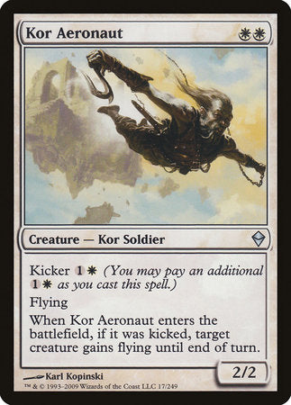Kor Aeronaut [Zendikar] | Good Games Cannington