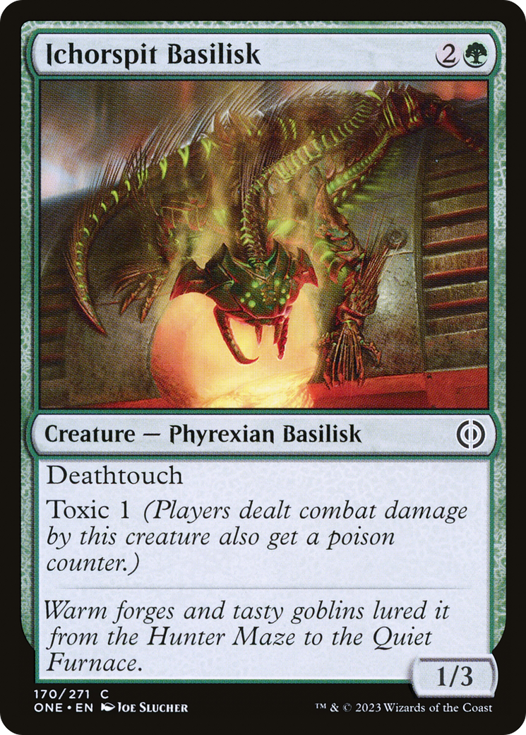 Ichorspit Basilisk [Phyrexia: All Will Be One] | Good Games Cannington