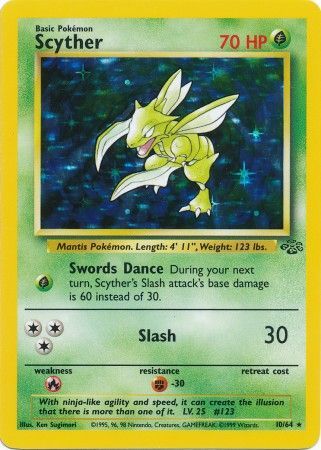 Scyther (10/64) [Jungle Unlimited] | Good Games Cannington