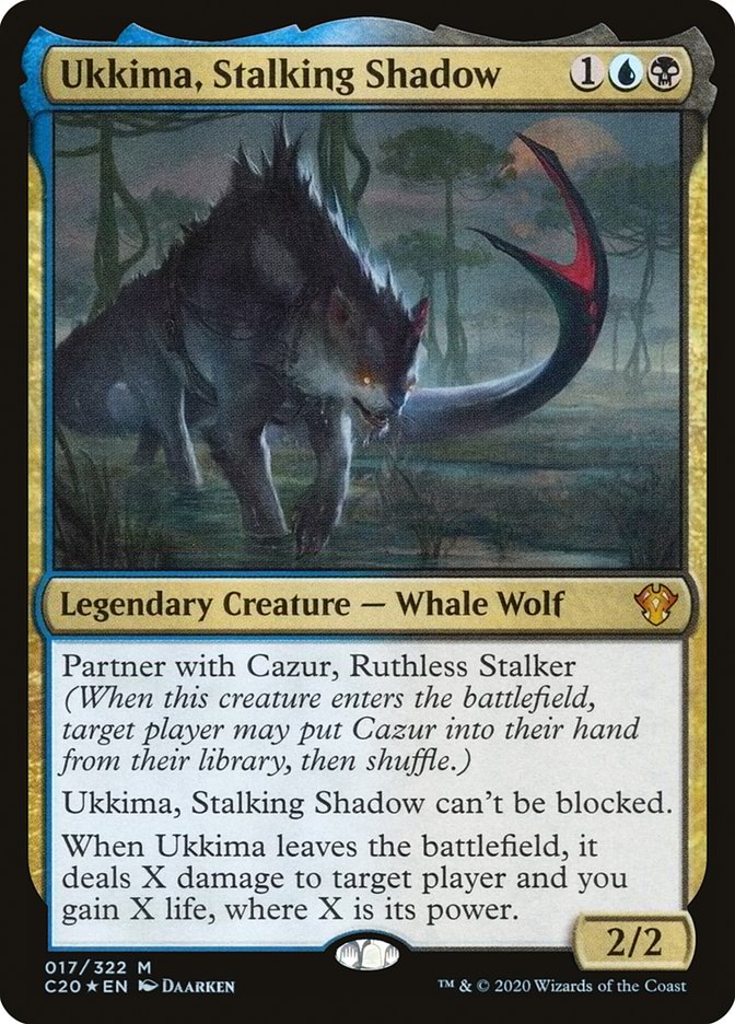 Ukkima, Stalking Shadow [Commander 2020] | Good Games Cannington