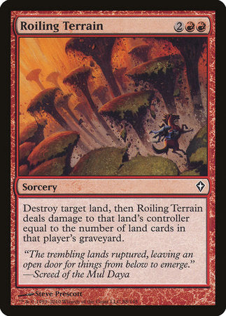 Roiling Terrain [Worldwake] | Good Games Cannington