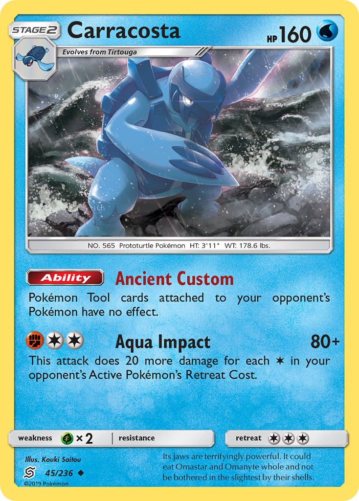 Carracosta (45/236) [Sun & Moon: Unified Minds] | Good Games Cannington
