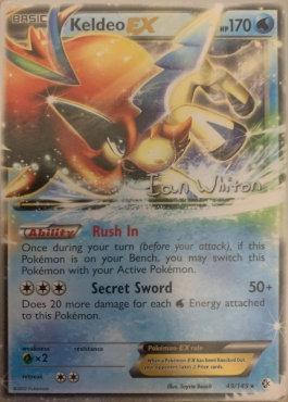 Keldeo EX (49/149) (American Gothic - Ian Whiton) [World Championships 2013] | Good Games Cannington