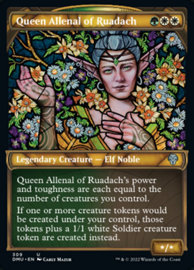 Queen Allenal of Ruadach (Showcase) [Dominaria United] | Good Games Cannington